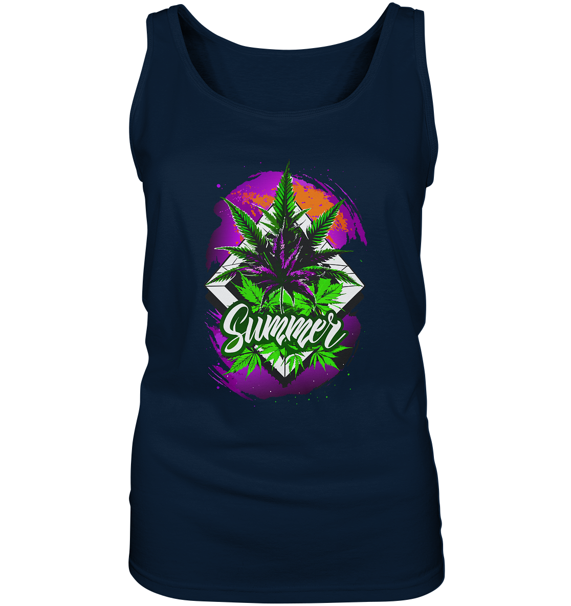 Purple Summer - Ladies Tank-Top