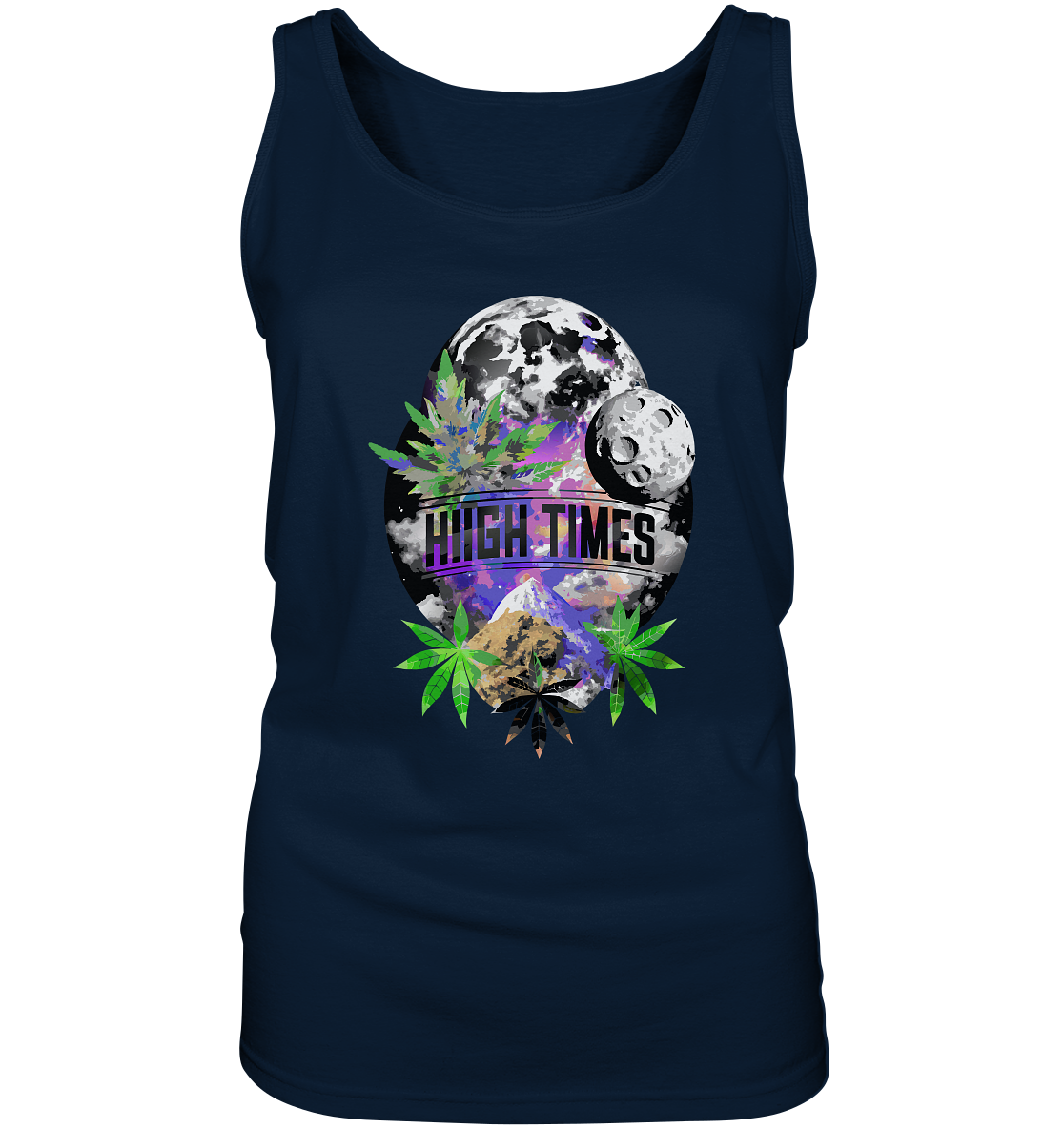 High Times Moon - Ladies Tank-Top