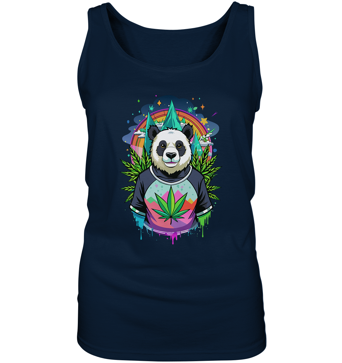 Panda Bear - Ladies Tank-Top