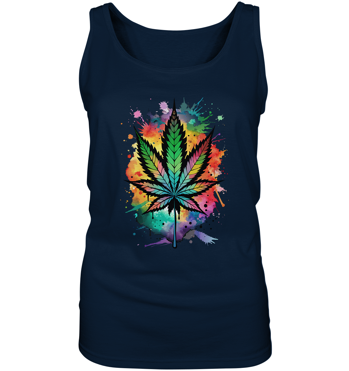 Color Leaf - Ladies Tank-Top