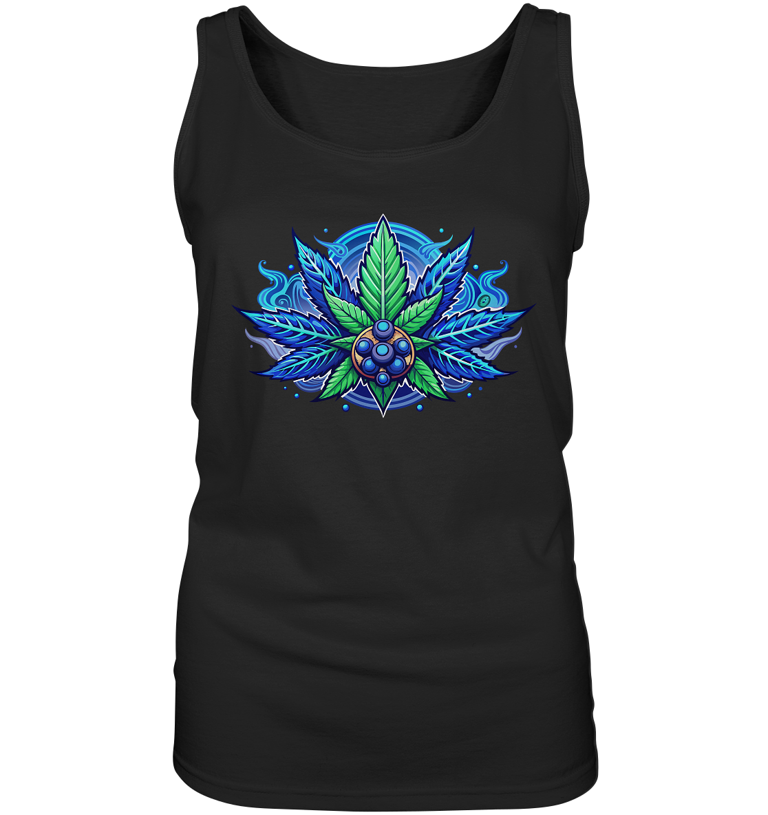 Blue Leaf - Ladies Tank-Top