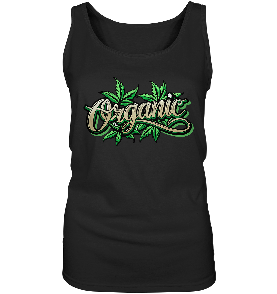 Organic Leaf - Ladies Tank-Top