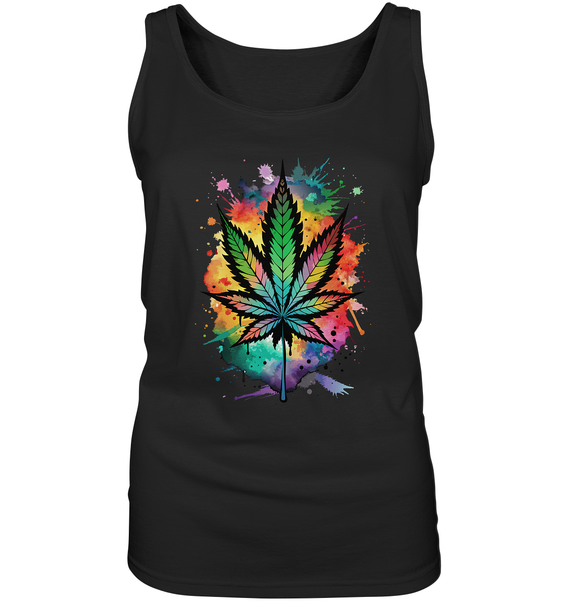 Color Leaf - Ladies Tank-Top