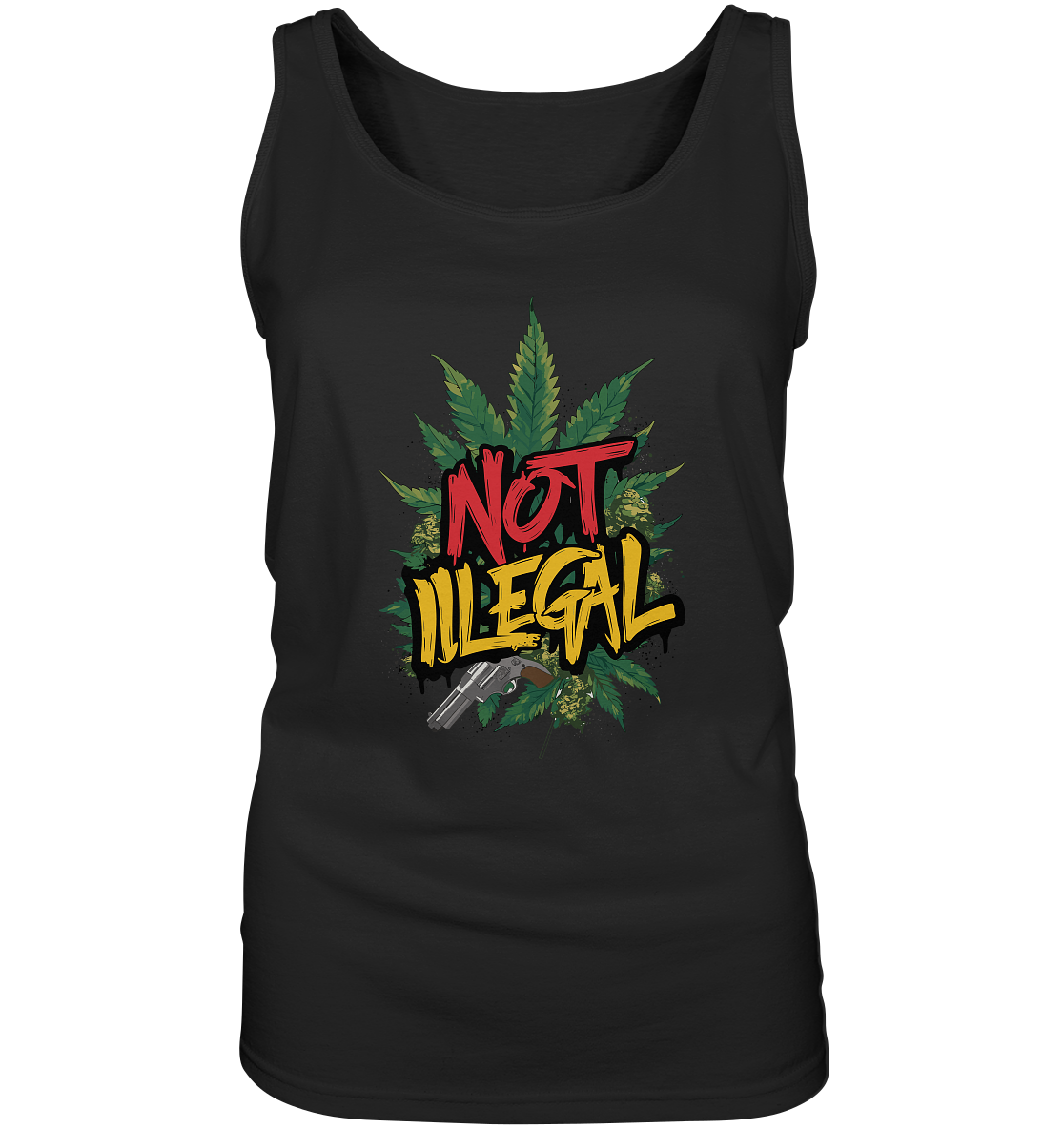 Not Illegal - Ladies Tank-Top