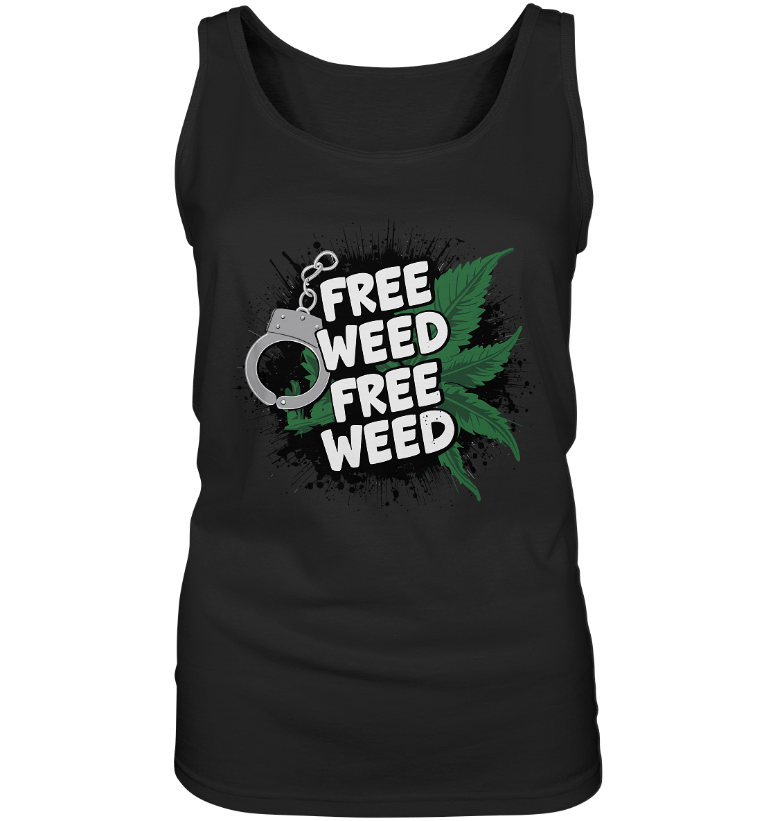 Free Weed - Ladies Tank-Top