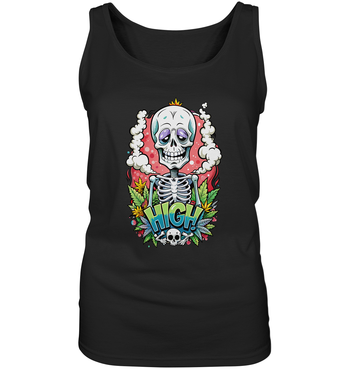 High Skelekton - Ladies Tank-Top