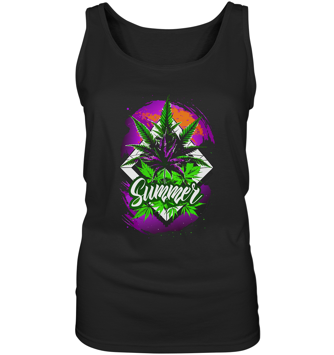 Purple Summer - Ladies Tank-Top