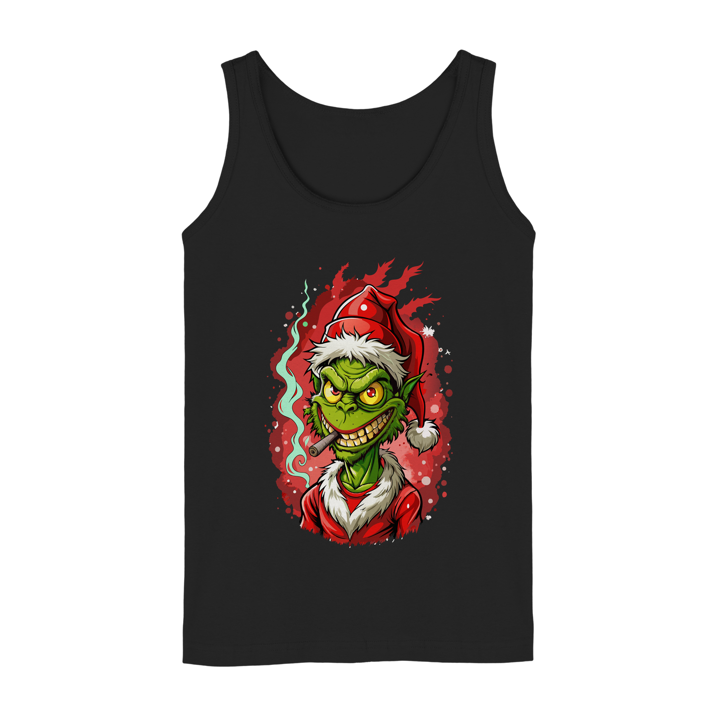 Angry Grinch - Ladies Tank-Top