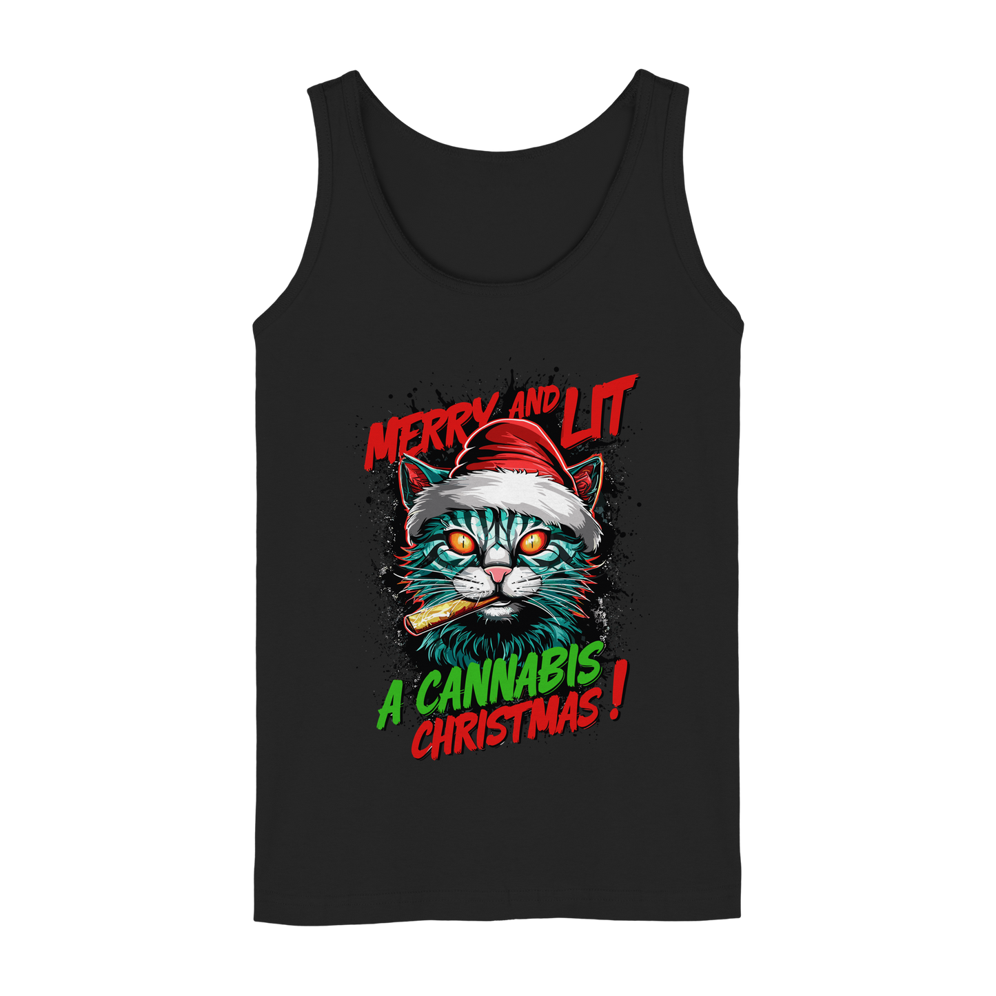 Cannabis Christmas - Ladies Tank-Top
