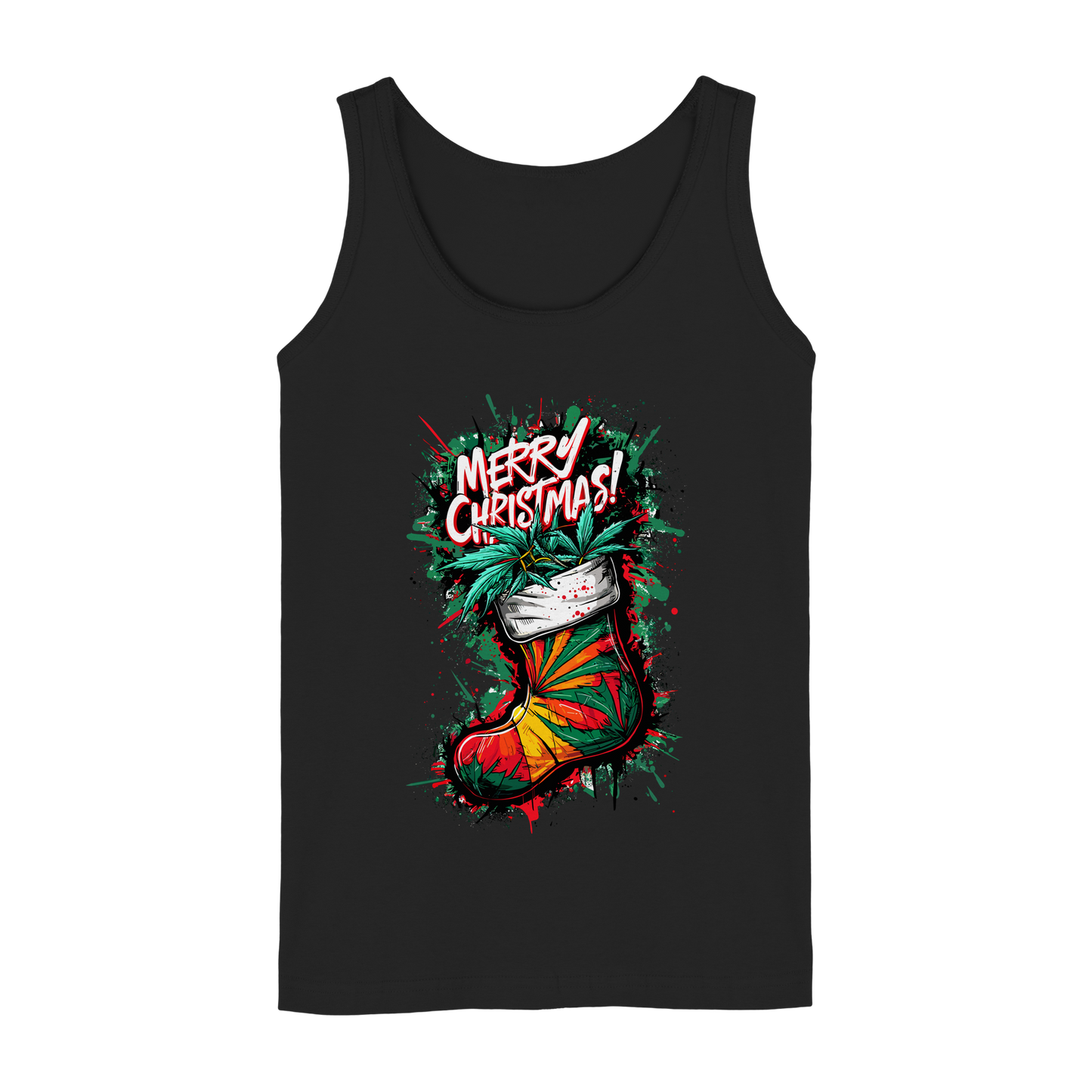 Christmas Boots - Ladies Tank-Top