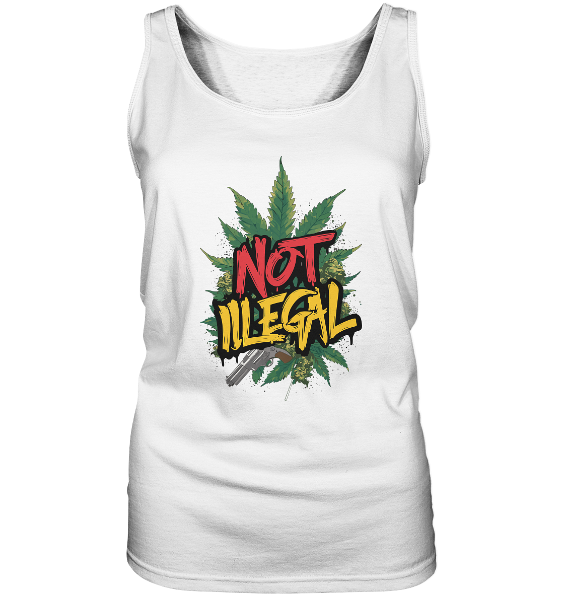 Not Illegal - Ladies Tank-Top