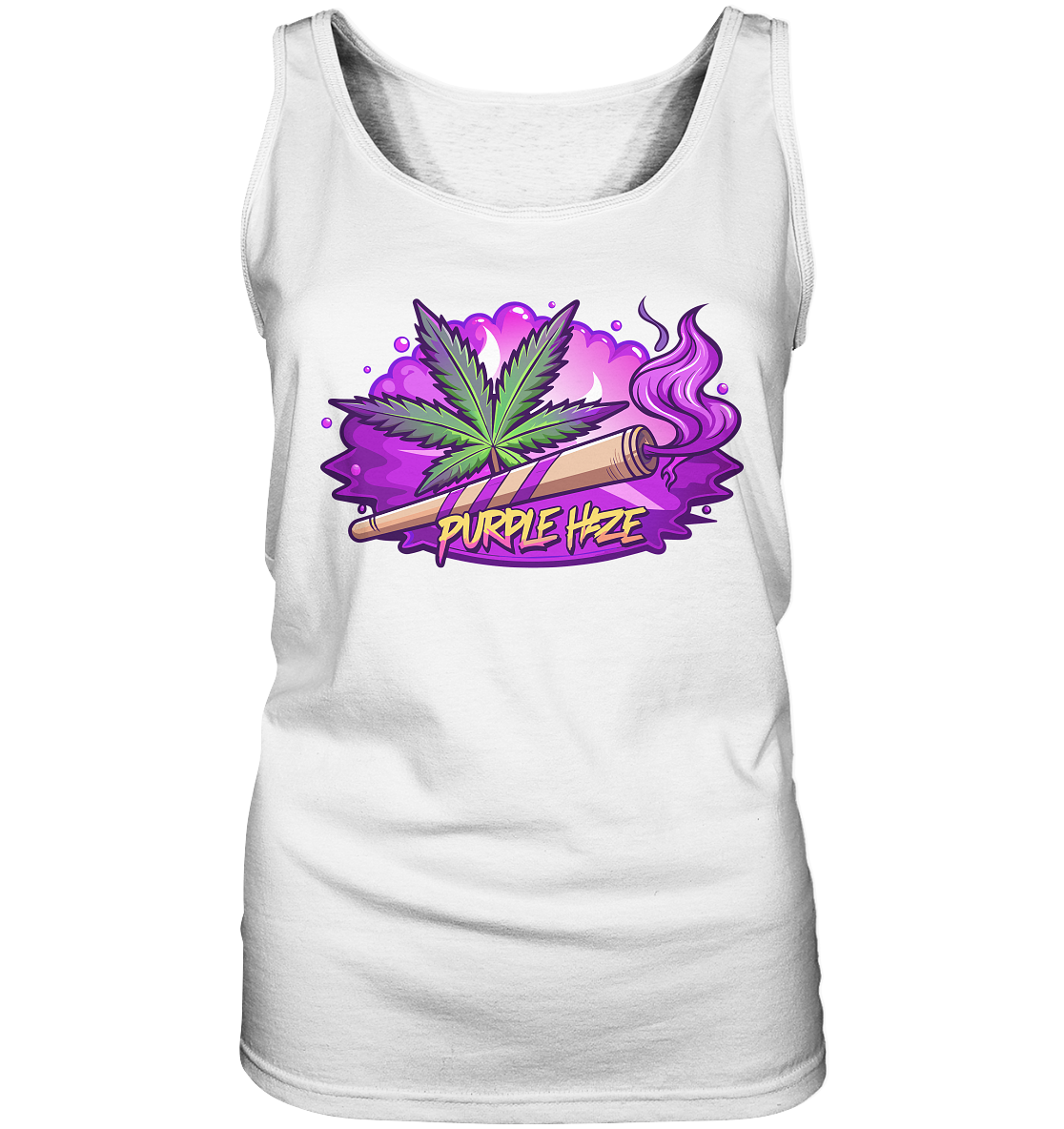 Purple Haze Joint - Ladies Tank-Top