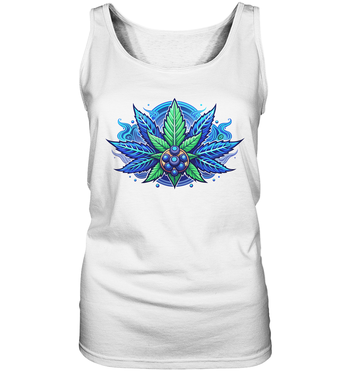 Blue Leaf - Ladies Tank-Top