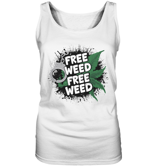 Free Weed - Ladies Tank-Top