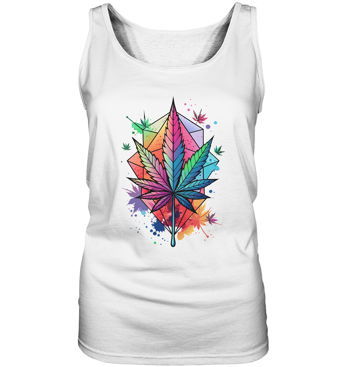 Color Leaf 2 - Ladies Tank-Top