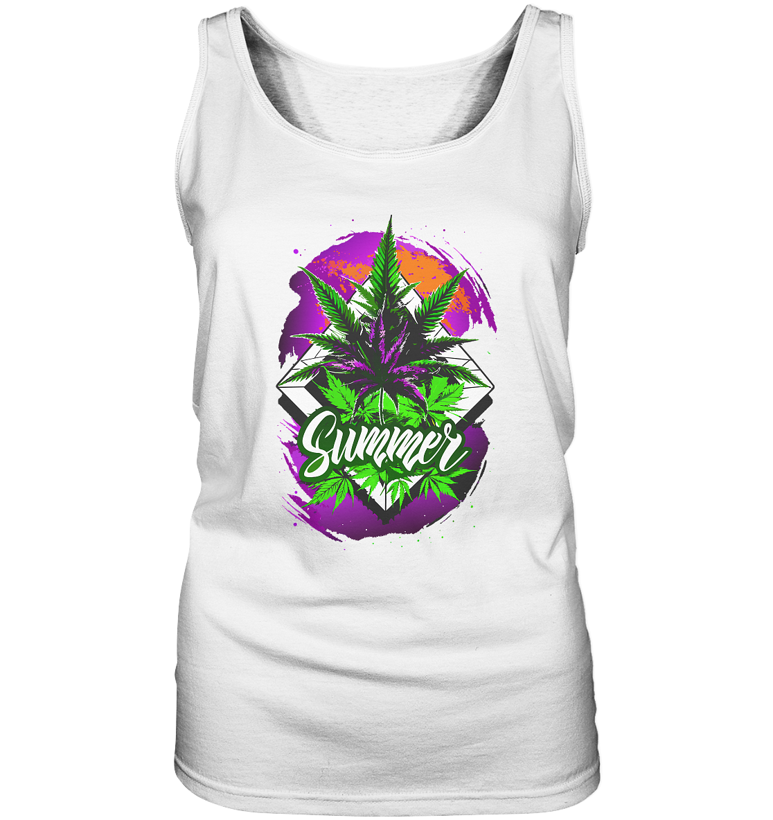 Purple Summer - Ladies Tank-Top