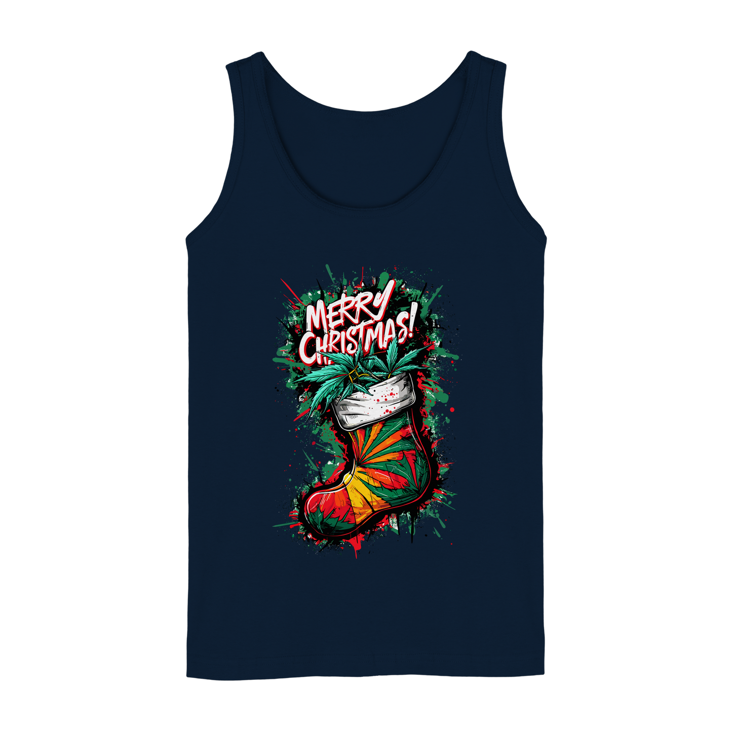 Christmas Boots - Ladies Tank-Top