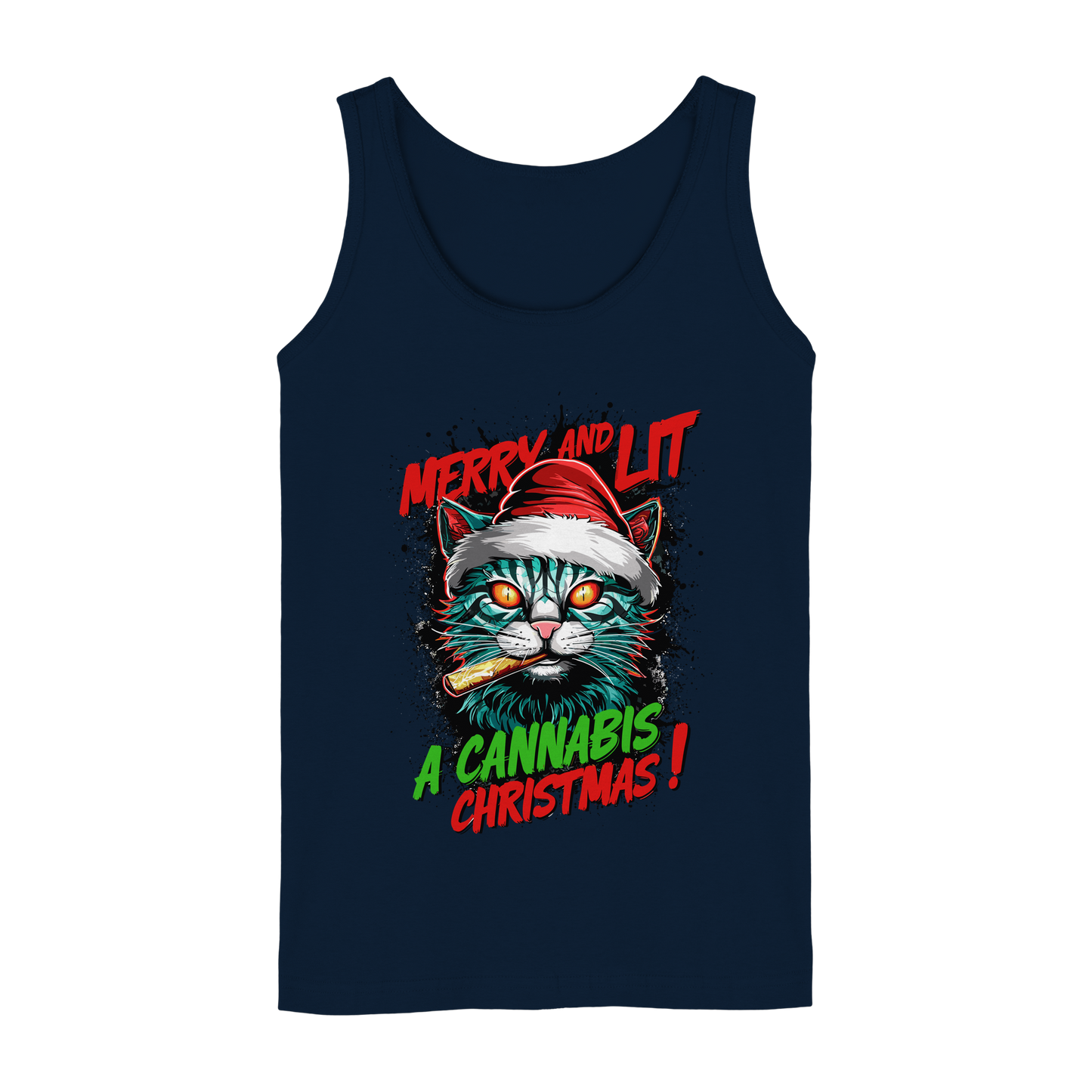 Cannabis Christmas - Ladies Tank-Top