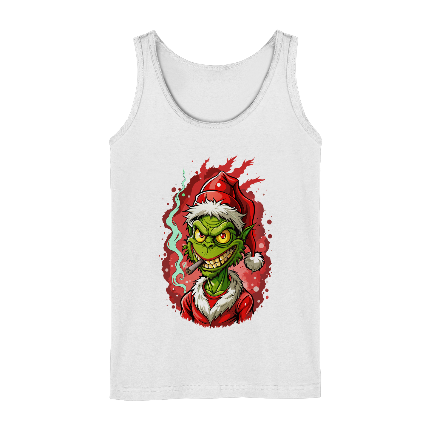 Angry Grinch - Ladies Tank-Top