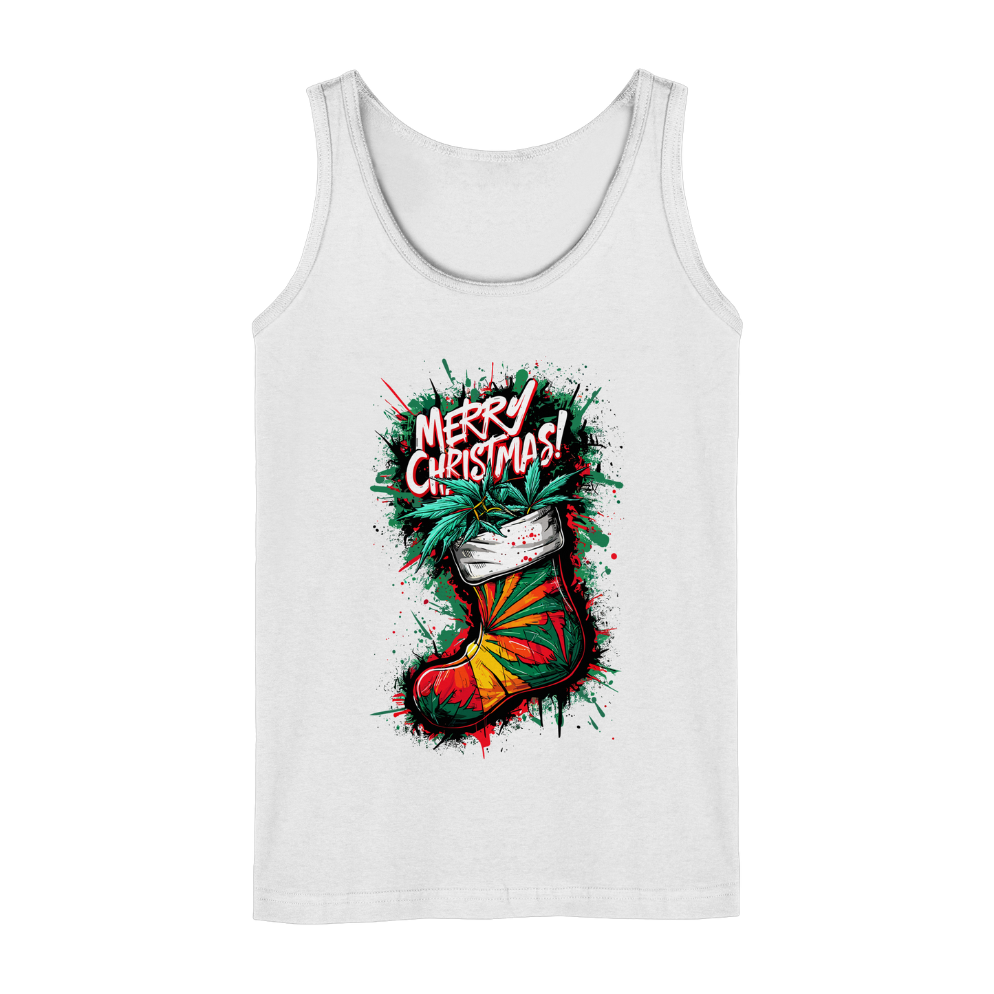 Christmas Boots - Ladies Tank-Top