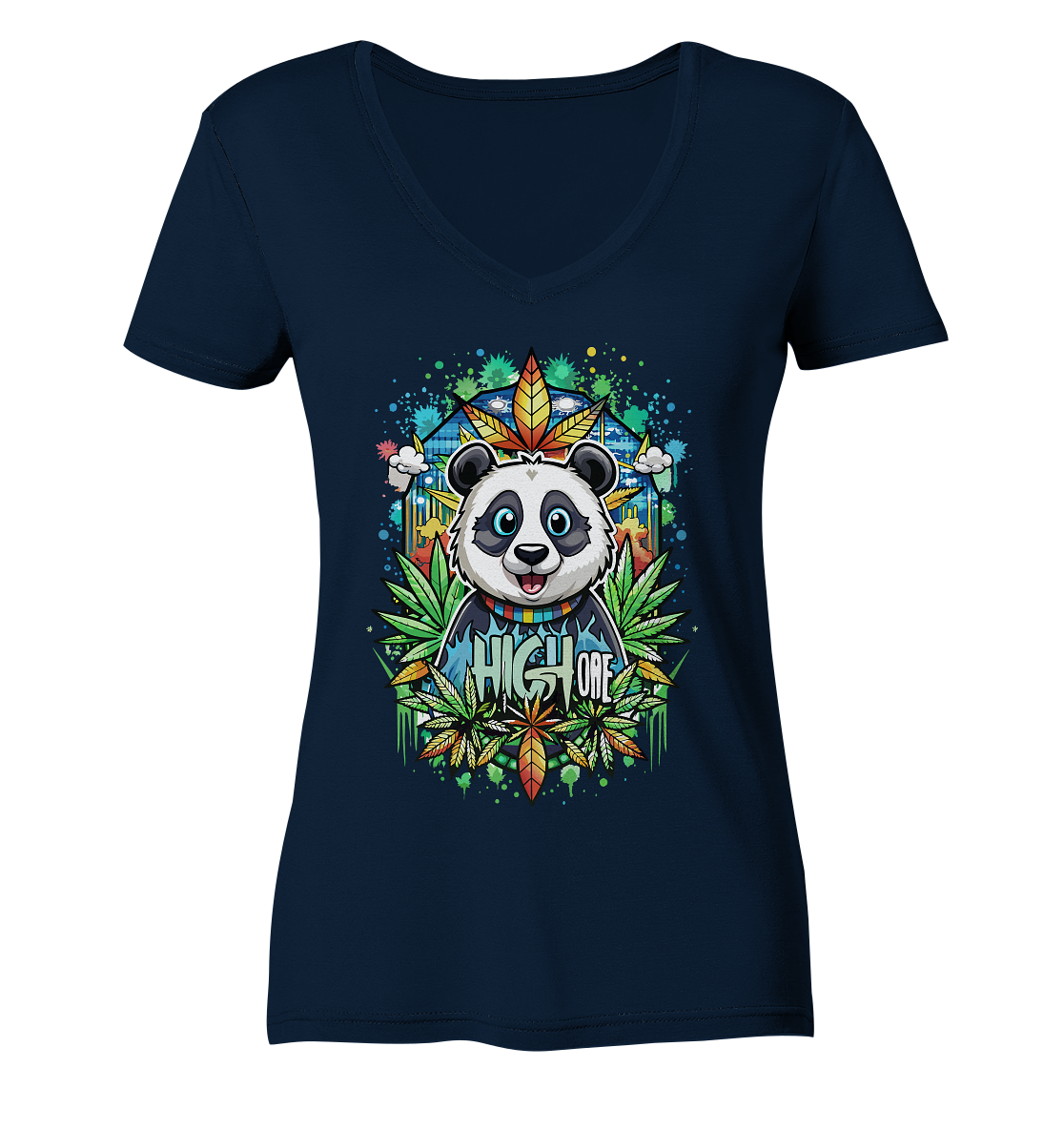 High Bear - Ladies V-Neck Shirt