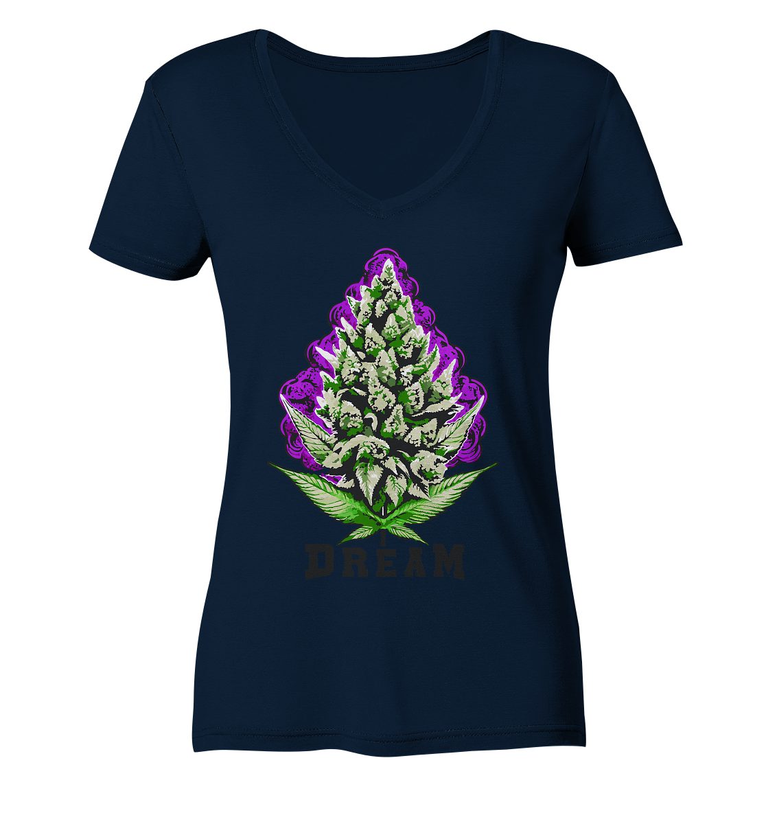 Purple Dream - Ladies V-Neck Shirt