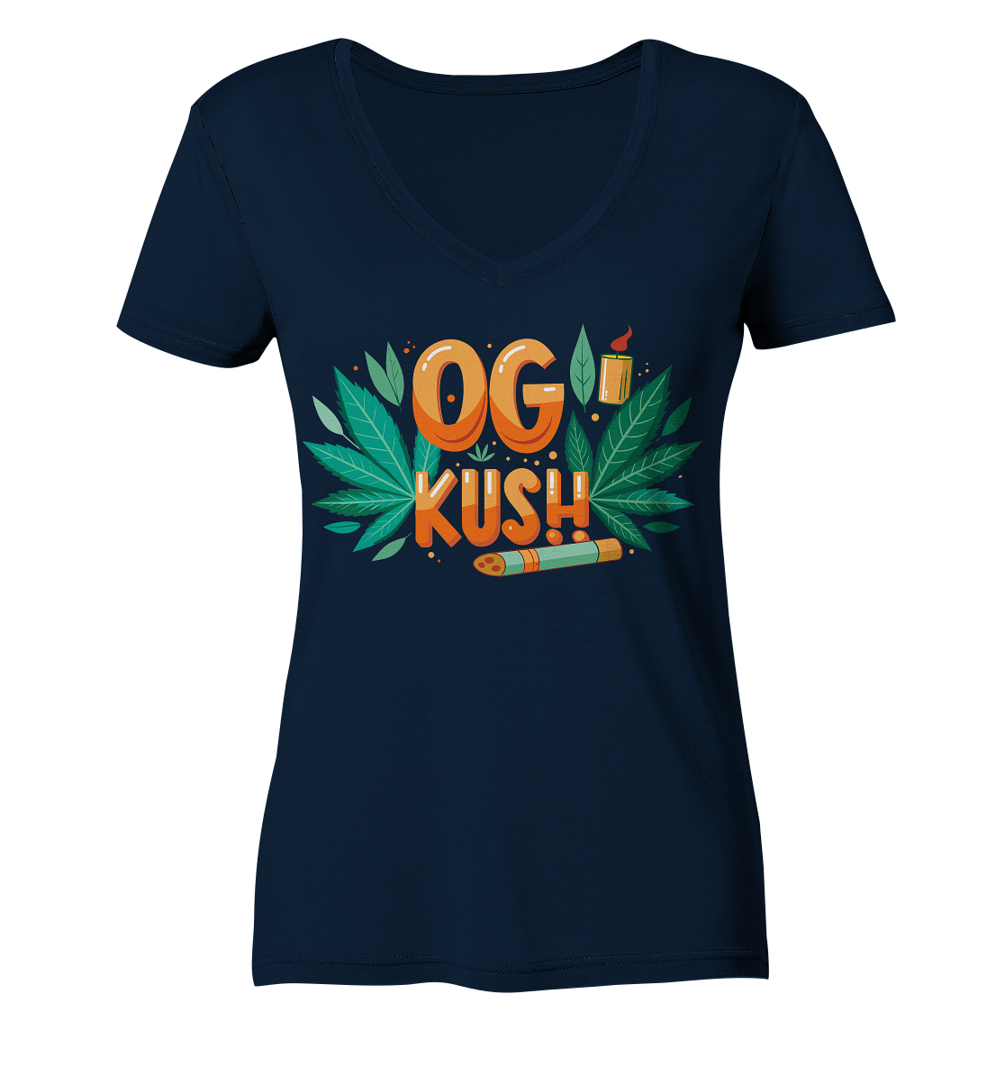 OG Kush - Ladies V-Neck Shirt