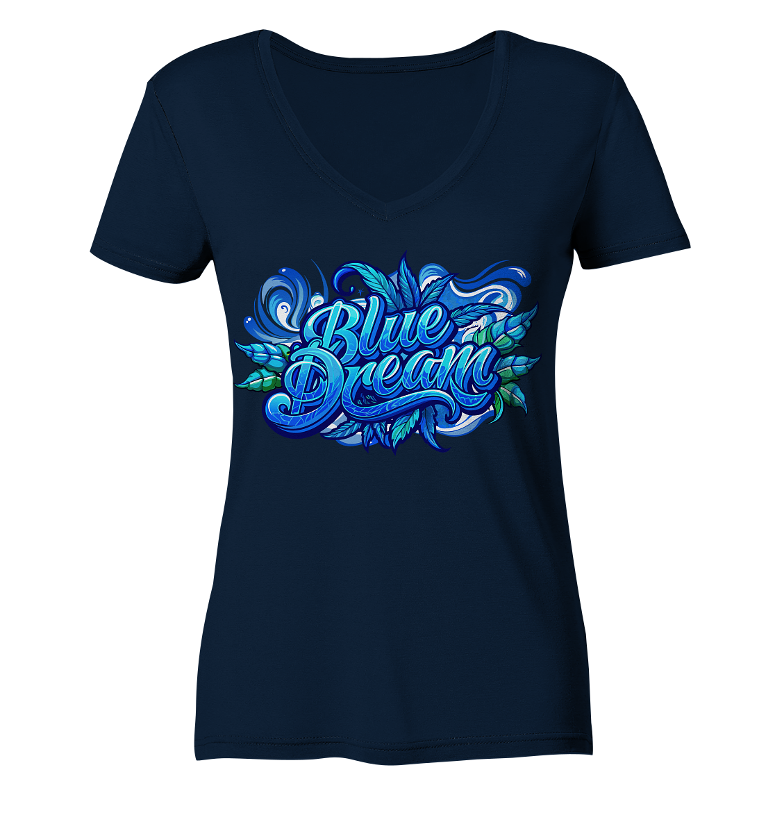 Blue Dream - Ladies V-Neck Shirt