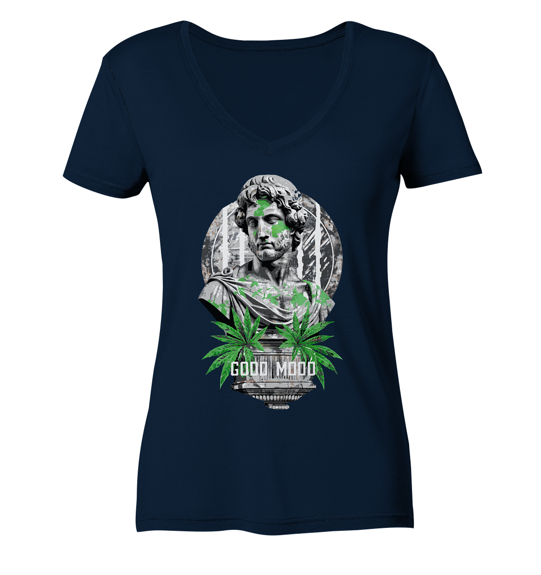 Good Mood - Ladies V-Neck Shirt