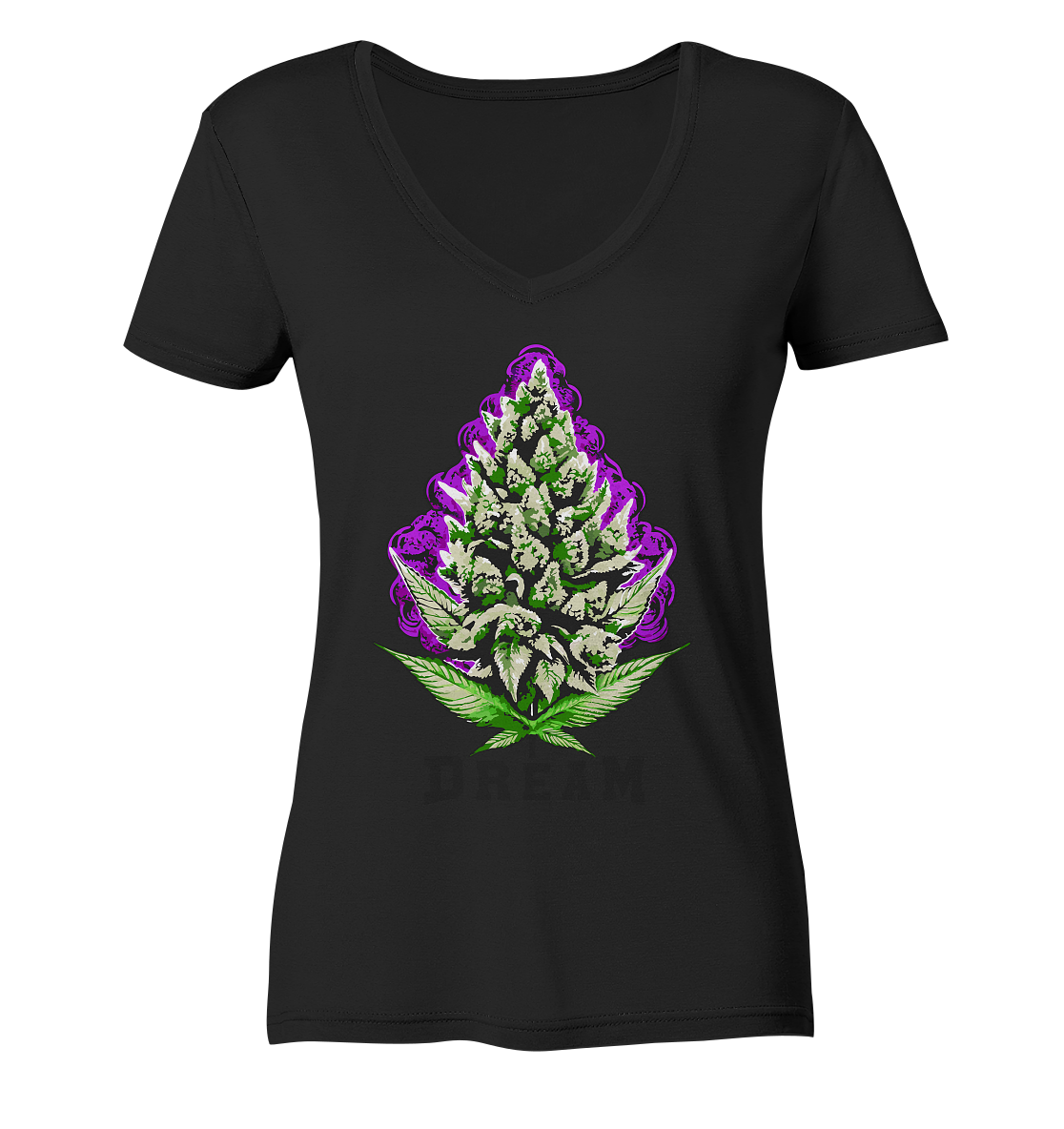 Purple Dream - Ladies V-Neck Shirt