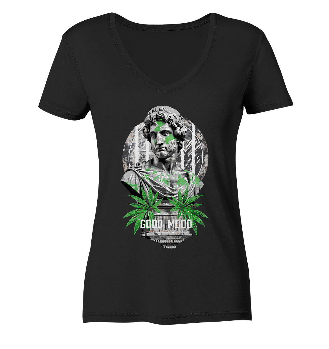 Good Mood - Ladies V-Neck Shirt
