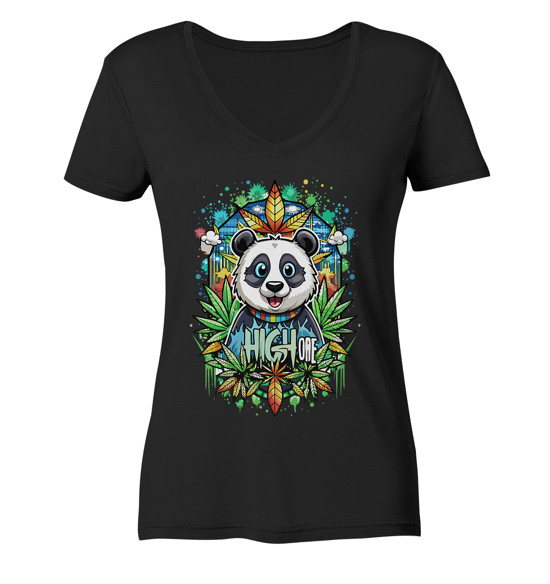 High Bear - Ladies V-Neck Shirt