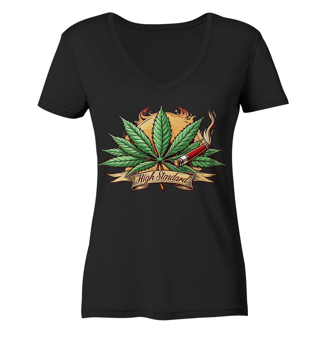 High Standard - Ladies V-Neck Shirt