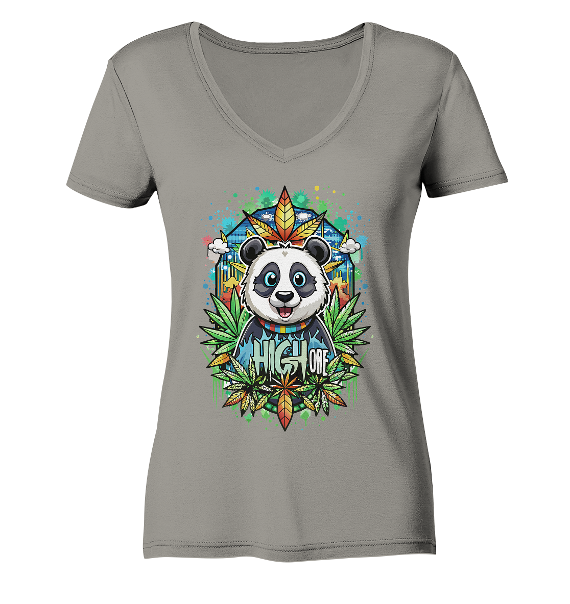 High Bear - Ladies V-Neck Shirt