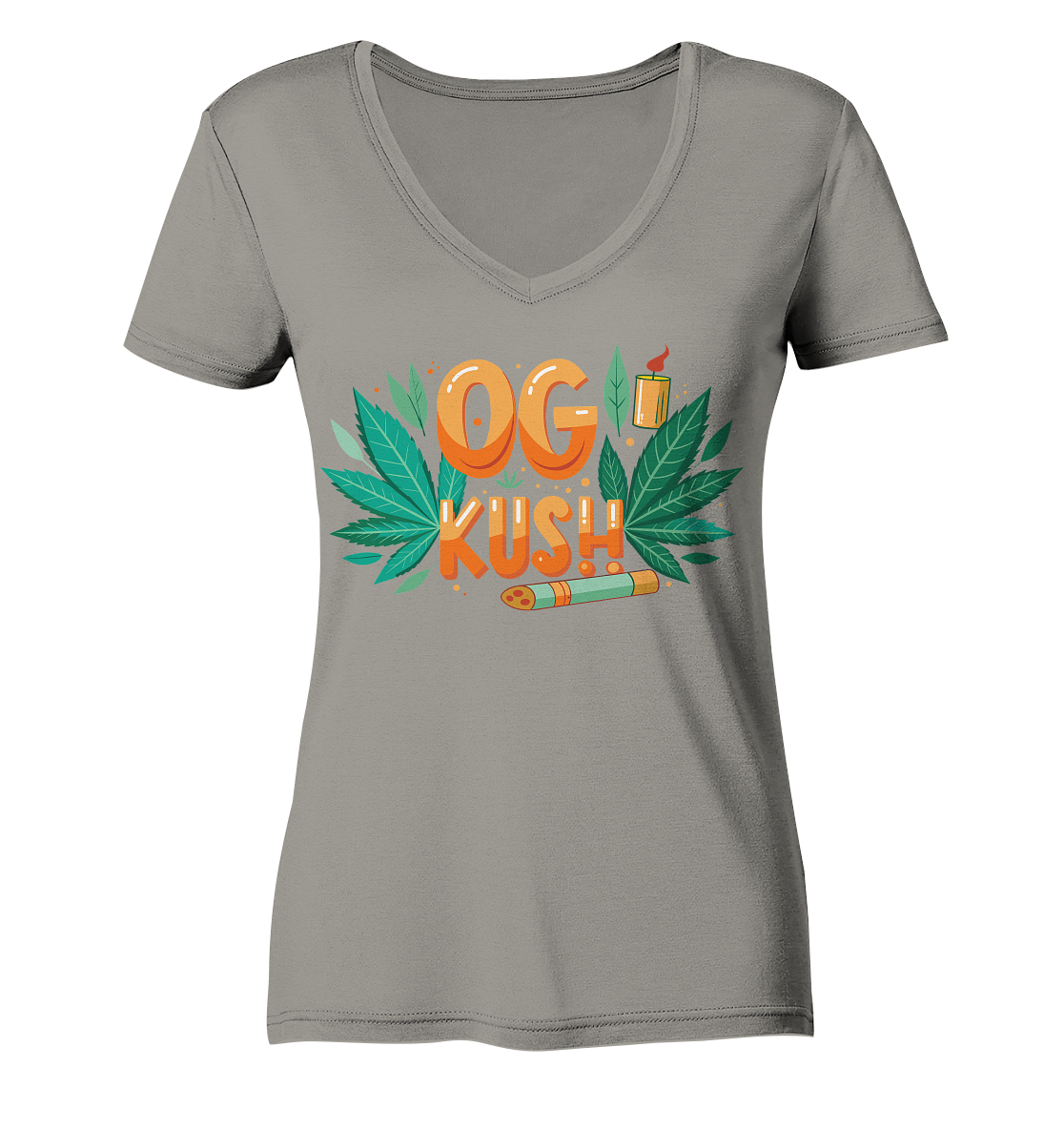 OG Kush - Ladies V-Neck Shirt