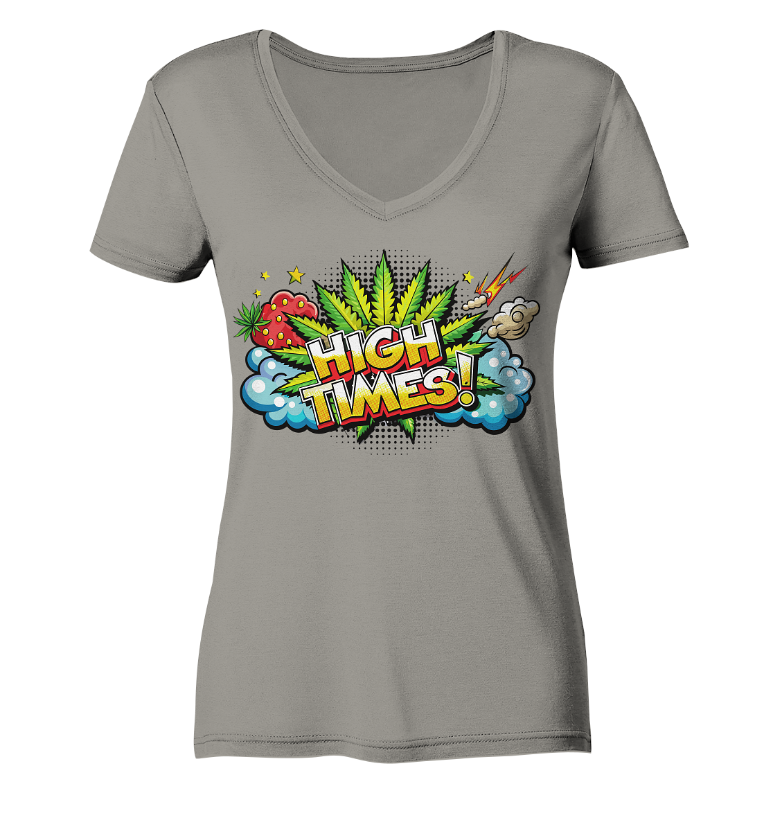 High Times - Ladies V-Neck Shirt