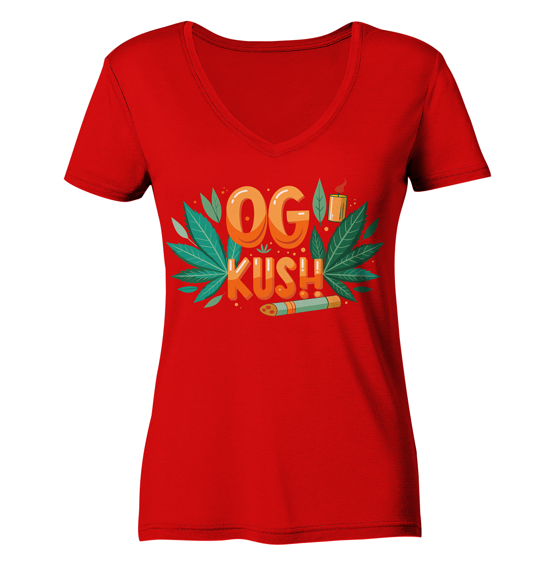 OG Kush - Ladies V-Neck Shirt