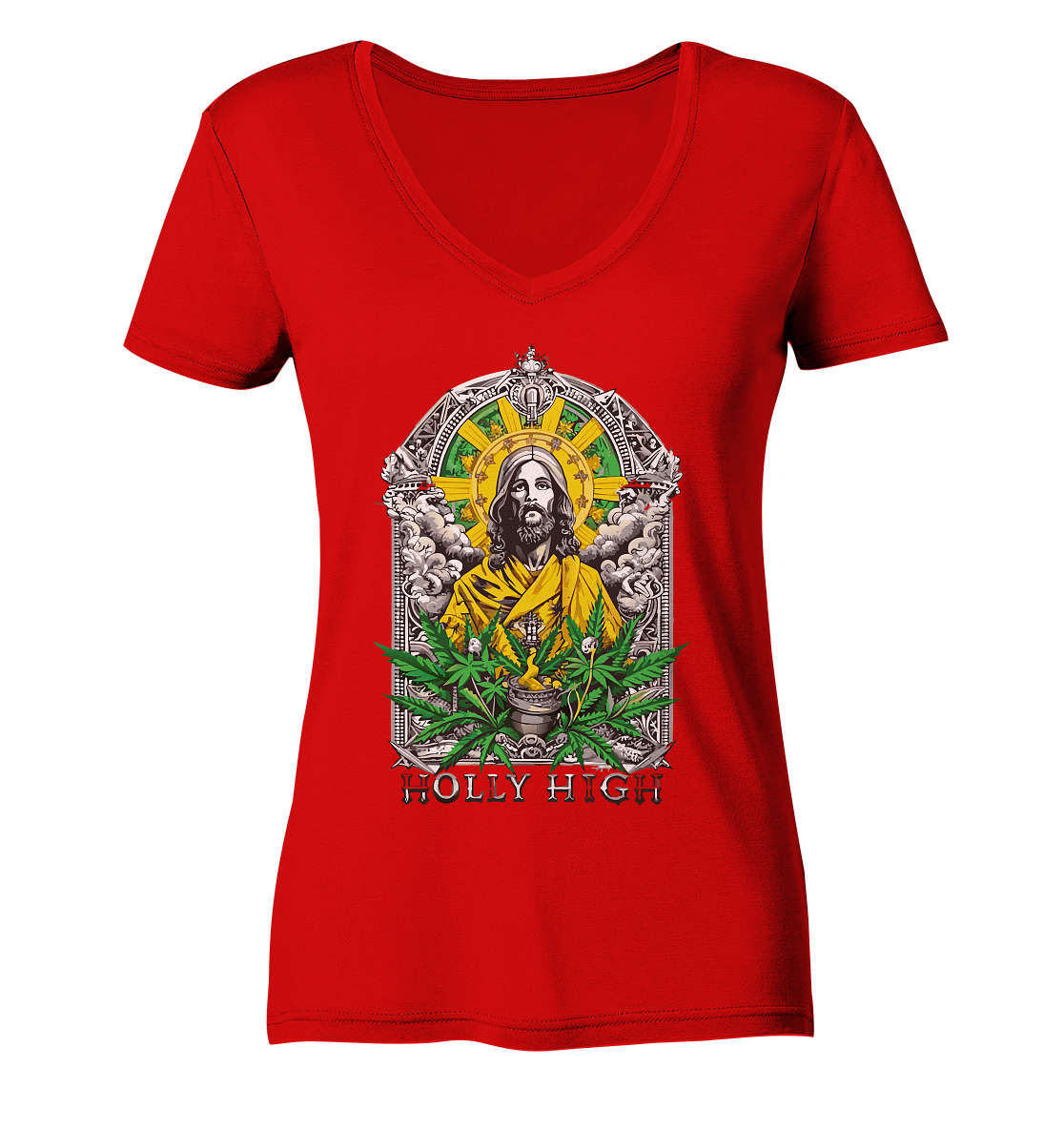 Holly High - Ladies V-Neck Shirt