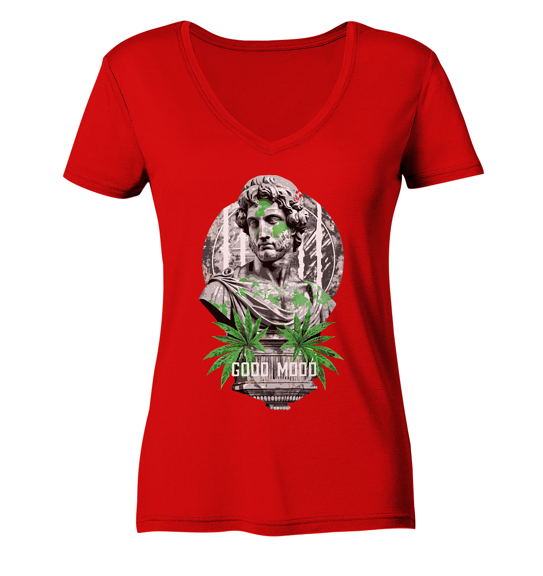 Good Mood - Ladies V-Neck Shirt