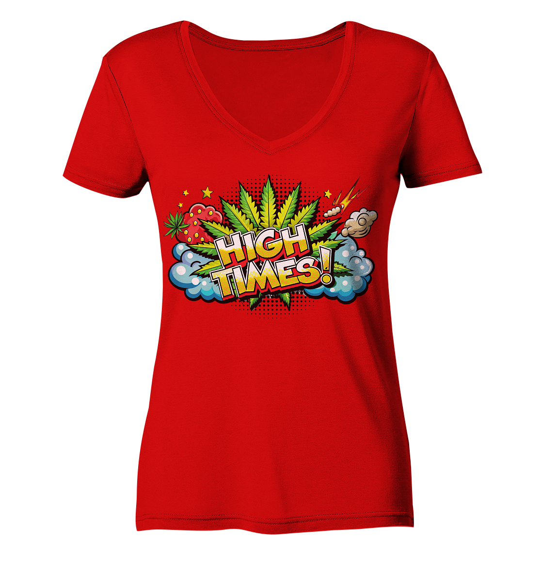 High Times - Ladies V-Neck Shirt