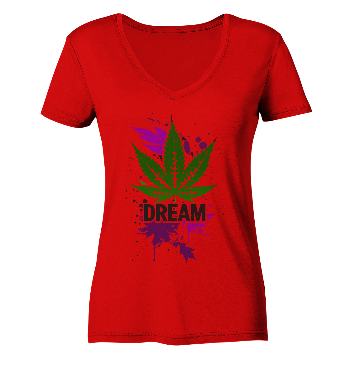 Dream - Ladies V-Neck Shirt