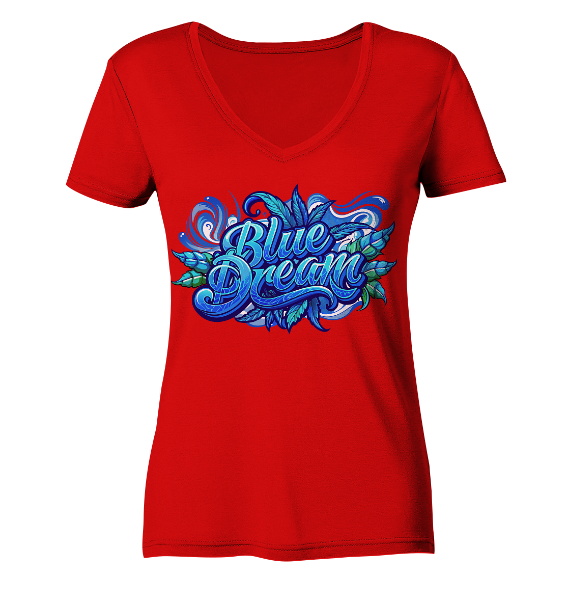 Blue Dream - Ladies V-Neck Shirt