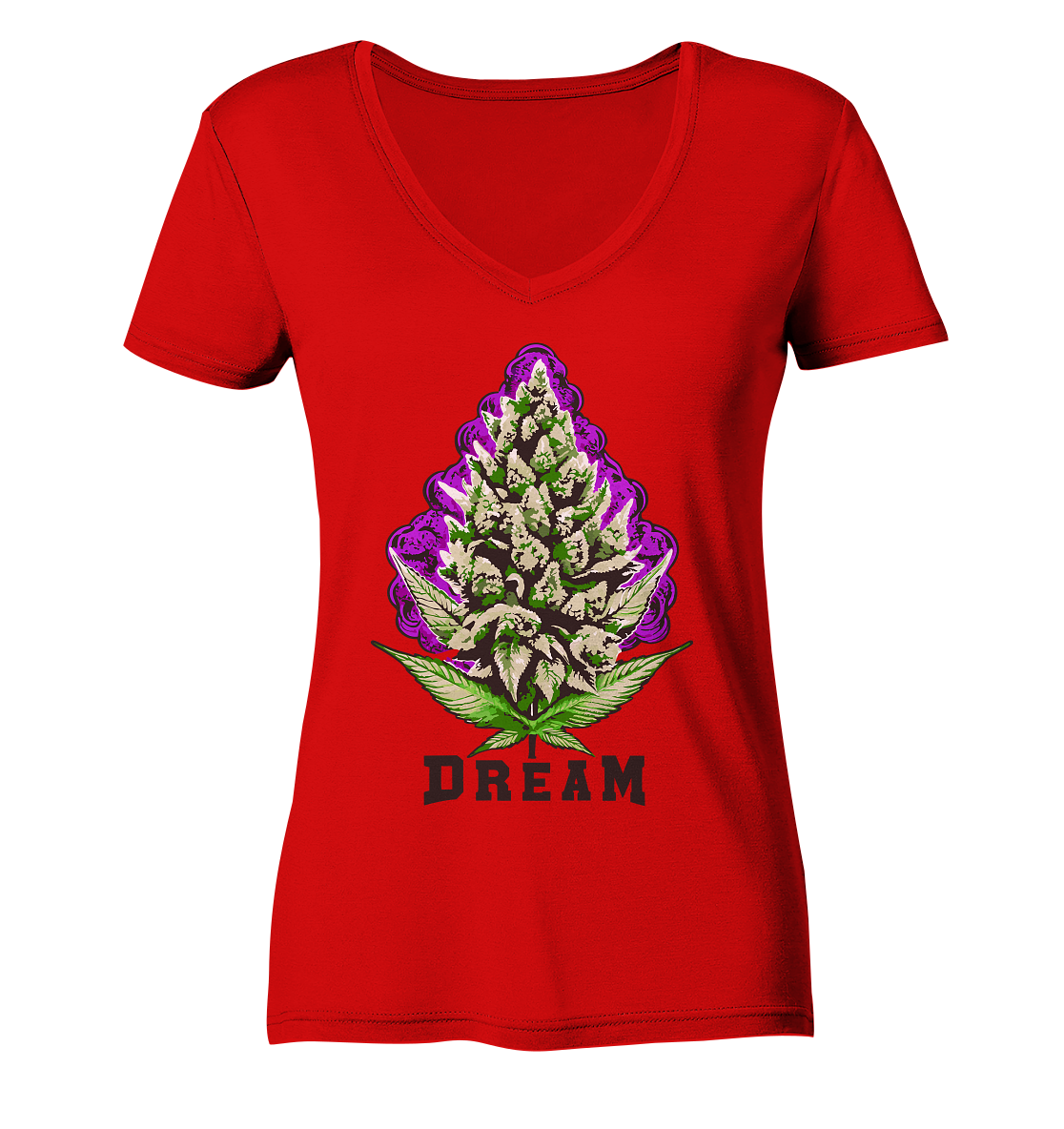 Purple Dream - Ladies V-Neck Shirt