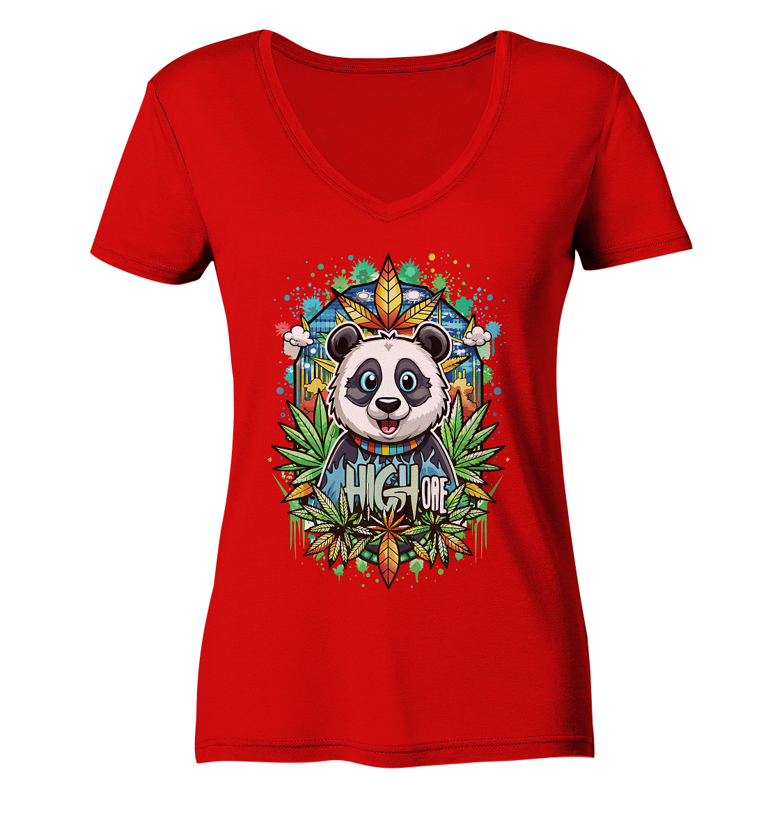 High Bear - Ladies V-Neck Shirt