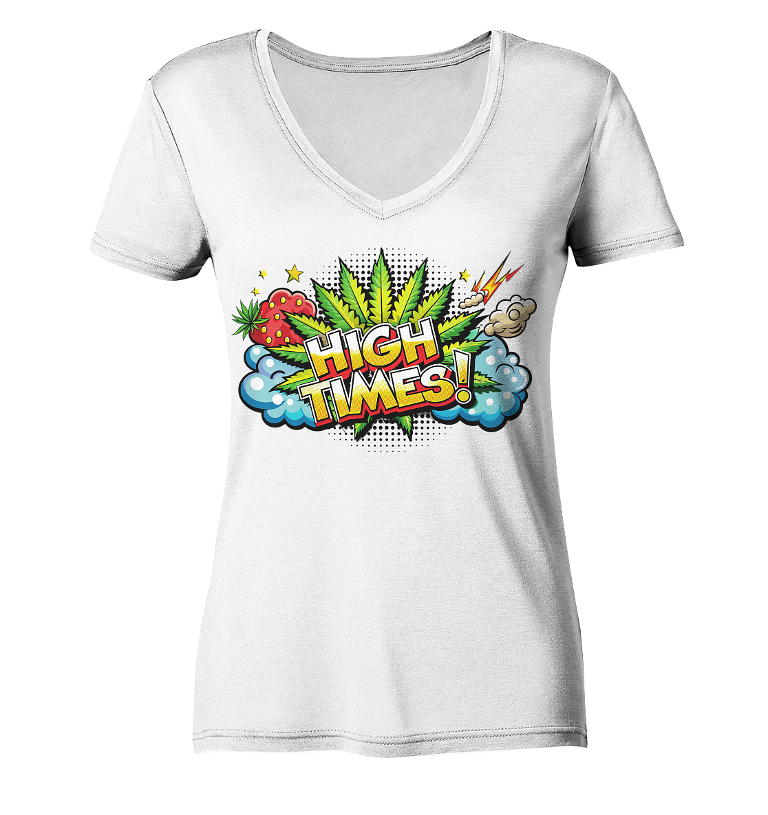 High Times - Ladies V-Neck Shirt