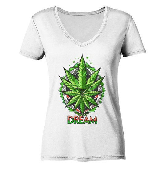 Dream Leaf - Ladies V-Neck Shirt