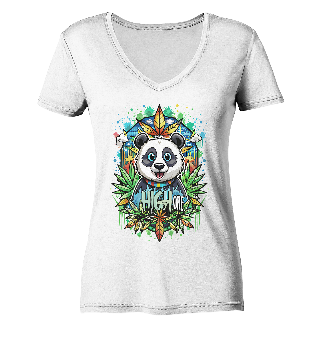 High Bear - Ladies V-Neck Shirt