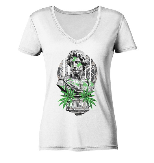 Good Mood - Ladies V-Neck Shirt