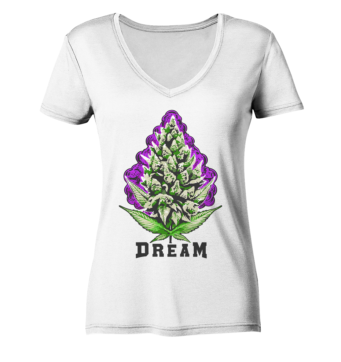 Purple Dream - Ladies V-Neck Shirt