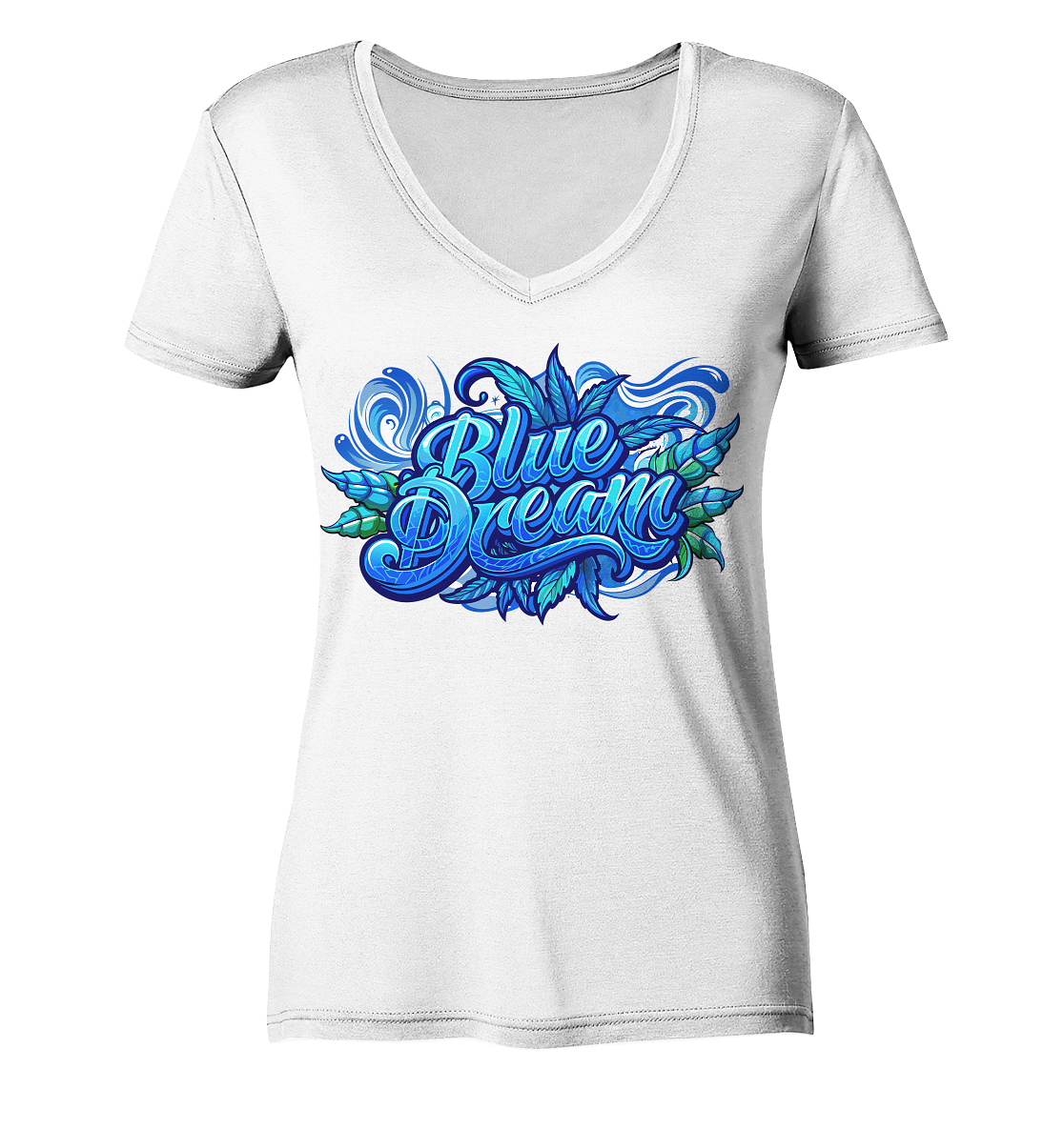 Blue Dream - Ladies V-Neck Shirt